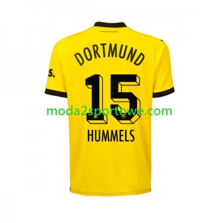 Koszulka Borussia Dortmund Mats Hummels 15 Domowe Stroje Piłkarskie 2023/24 Krótki Rękaw